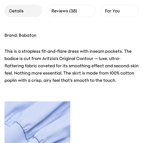 Babaton Fluid Poplin Dress - Picture 5 of 8